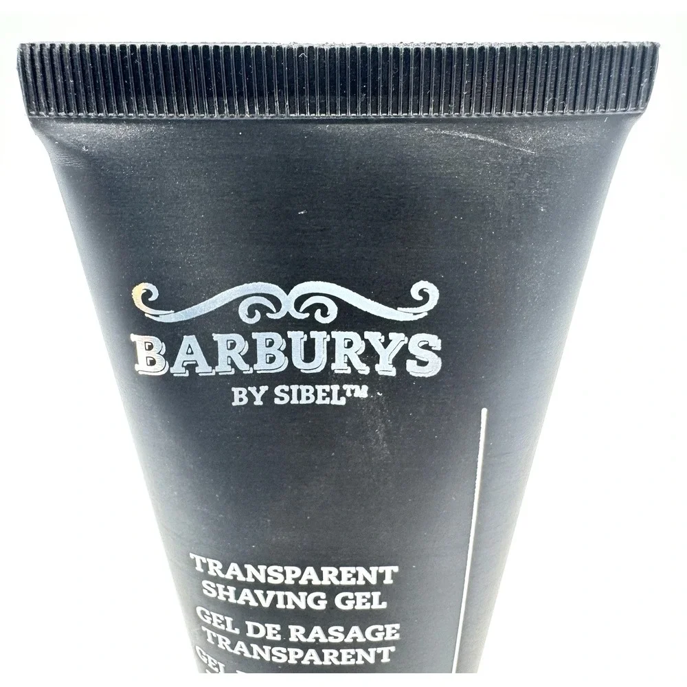 BARBURYS Transparent Shaving Gel By SIBEL 3.4 fl oz Shave Gel New